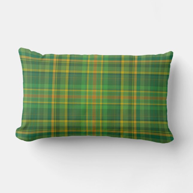  groene pleister St Patrick's Day Celtic pillow Kussen (Voorkant)
