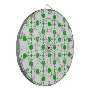 Groene poka Dots, Polka Dot Pattern, Stippen, gedo Dartbord