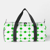 Groene poka Dots, Polka Dot Pattern, Stippen, gedo Plunjezak (Achterkant)