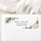 Groene Pompoen Herfst Bruidsdiner Label (Insitu)