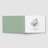 Groene Pompoen Herfst Bruiloft Feest Gastenboek (Volledig)