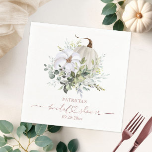 Groene Pompoen Herfst Bruiloft Servetten