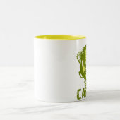 Groene Pop Art Mok (Center)