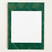 Groene presentatie planner (Voorkant)