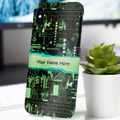 Groene  printplaat Case-Mate iPhone case