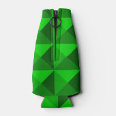 Groene Pyramiden Flesjeskoeler (Achterkant)