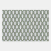 Groene regenbogen inpakbladen inpakpapier vel (Voorkant 3)