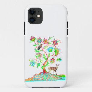 Groene reiger en herten iPhone 11 hoesje