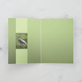 Groene reiger kaart (Binnen)