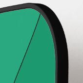 Groene Retro Pickleball Paddle (Links Detail)
