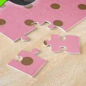 GROENE RETRO VAN ROADTRIP PUZZZLE UITDAGING LEGPUZZEL (Zijkant)