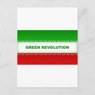 Groene revolutie briefkaart