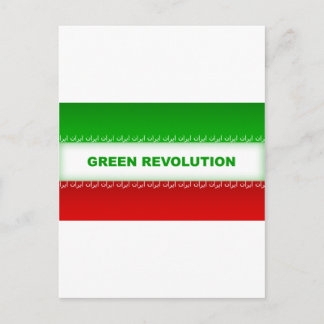 Groene revolutie briefkaart