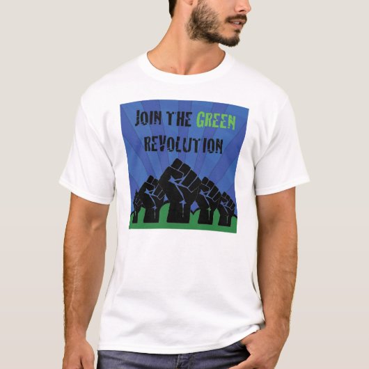 GROENE Revolutie T-shirt (Voorkant)
