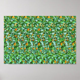 Groene rijen - Verborgen 3D print