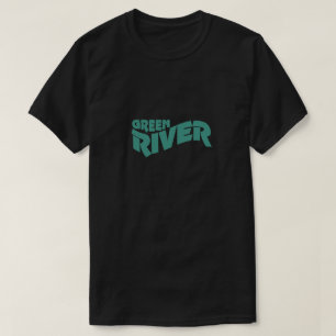 Groene rivier t-shirt