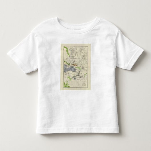 Groene rivier van de Uniemaiddel voor de spoorwege Kinder Shirts (Voorkant)