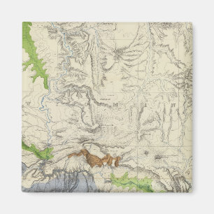 Groene rivier van de Uniemaiddel voor de spoorwege Magneet