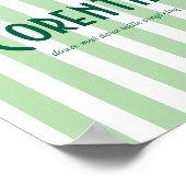 Groene riviermossel poster (Hoek)