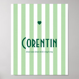 Groene riviermossel poster