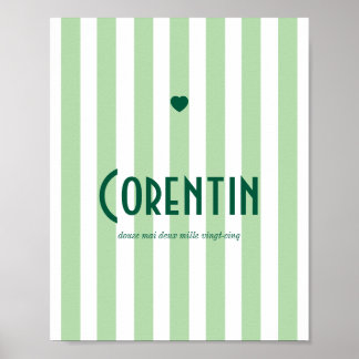 Groene riviermossel poster