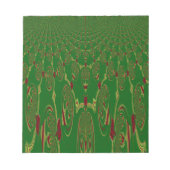 Groene robots notitieblok (Voorkant)