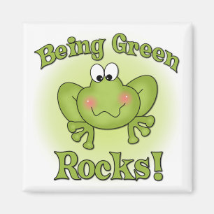 Groene Rocks magnet Magneet