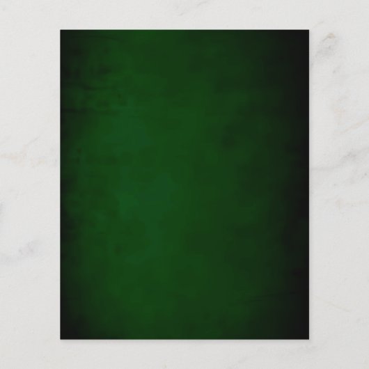 Groene rode gouden kerstballen Kerstfeest uitnodig (Achterkant)