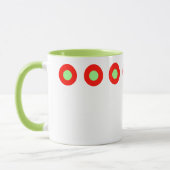 Groene Rode Polka Dots Kerst 4Joanne Mok (Links)