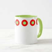 Groene Rode Polka Dots Kerst 4Joanne Mok (Voorkant rechts)