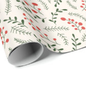 Groene rode rode roomfoliën schattig cadeaupapier (Rol Hoek)