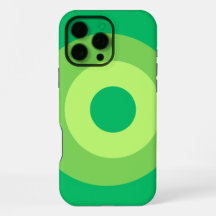 Groene Ronde Apple iPhone 16 Pro Max Hoesje