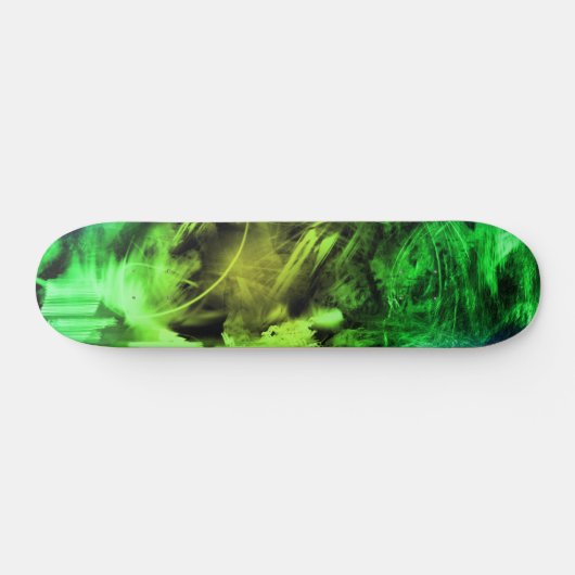 Groene rook skateboard (Horizontaal)