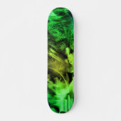 Groene rook skateboard (Voorkant)