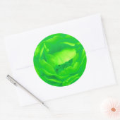 Groene Roos Sticker - (Envelop)