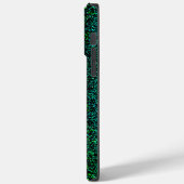 Groene rooster 2 zijden 01.b Black BG Case-Mate iPhone Case (Achterkant / Links)