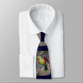  groene rotspiegel stropdas (Gebonden)