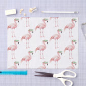 Groene Roze Flamingo Verjaardag Tissuepapier (Craft)