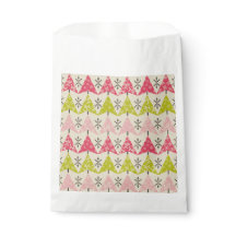 Groene & roze kerstbomen