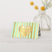 Groene roze rozen Kaarten voor weddenschappen (Achterkant)