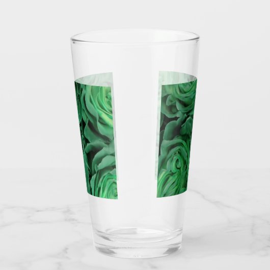  groene Rozen Glas (Rechts)