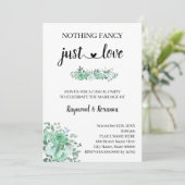 Groene Rozen Niets ingewikkelds, gewoon liefdesvl Kaart (Staand voorkant)