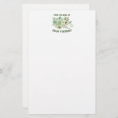 Groene Rozen voor 5,5 x 8,5-inch papier (Voorkant / Achterkant)
