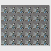 Groene Ruby kleine Hummingbird Cadeaupapier (Vlak)