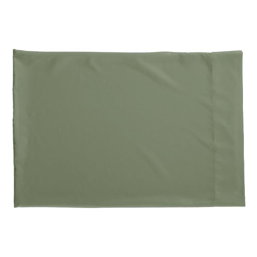 Groene rug plus groene en witte bladeren kussensloop (Achterkant-Rechts)