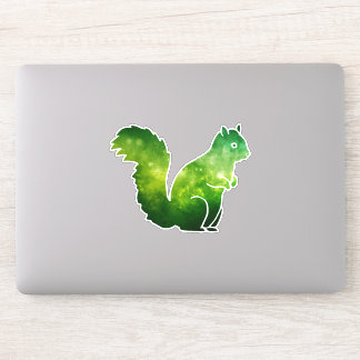 Groene Ruimte Eekhoorn Sticker