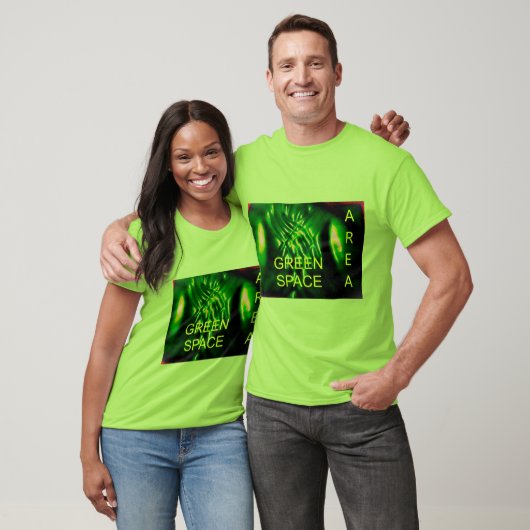 Groene ruimte t-shirt (Unisex)