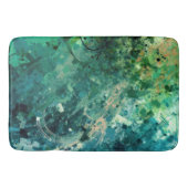 Groene ruis Abstract Badmat (Voorkant)