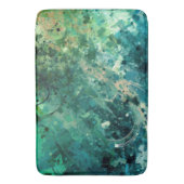 Groene ruis Abstract Badmat (Voorkant Verticaal)