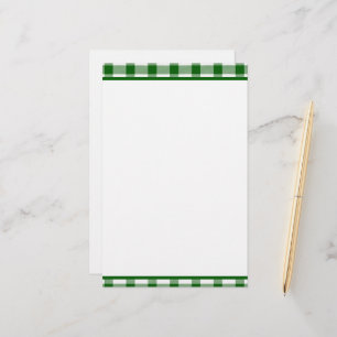 Groene ruit  briefpapier